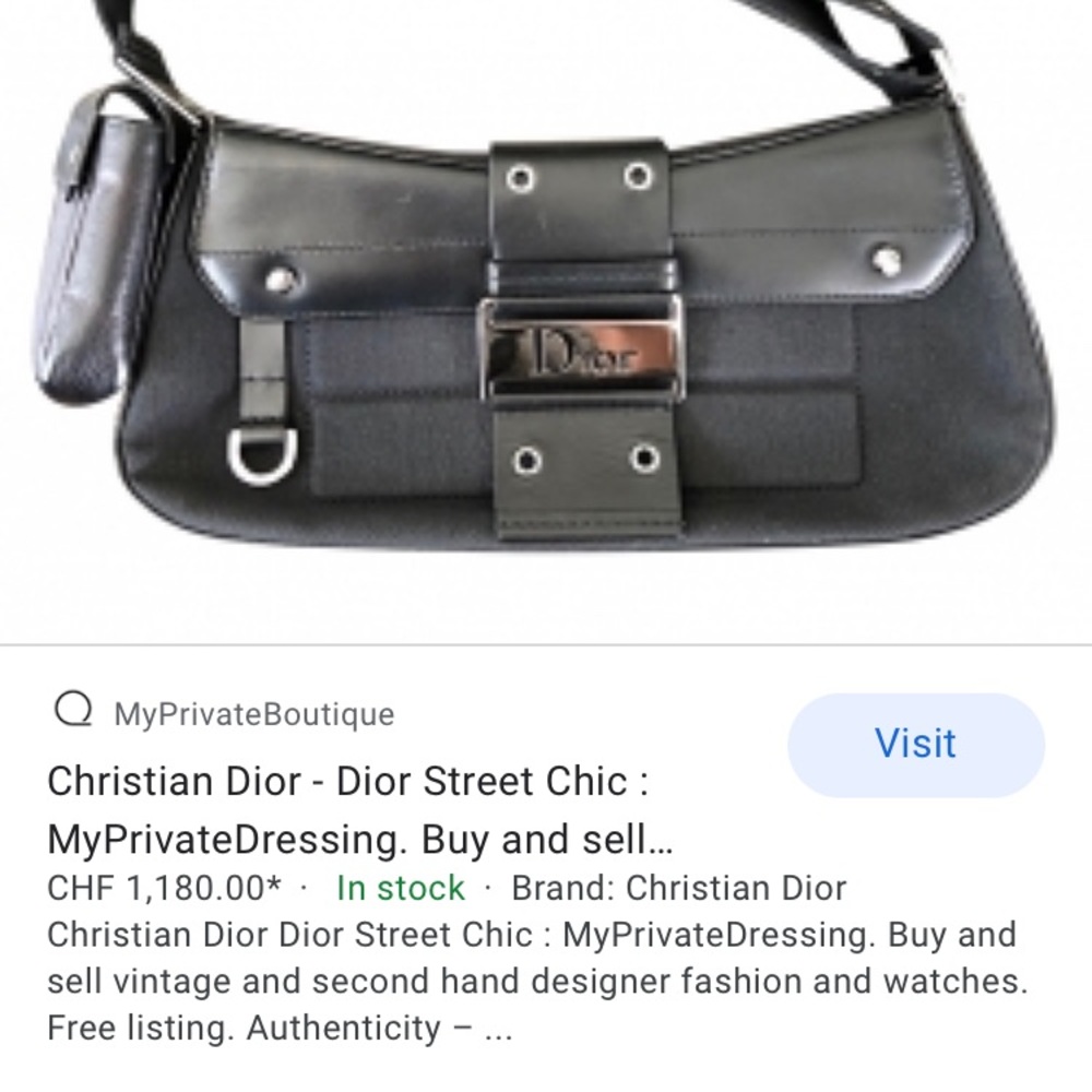 Dior Street Chic handbag